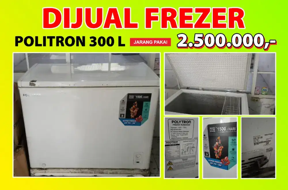 Freezer Polytron 300 L