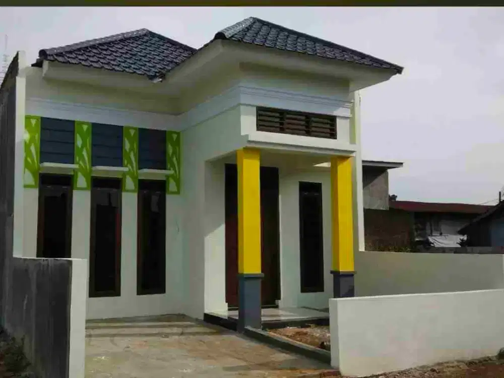 rumah komersil murah dekat bandara bisa dicicil tanpa bunga SHM