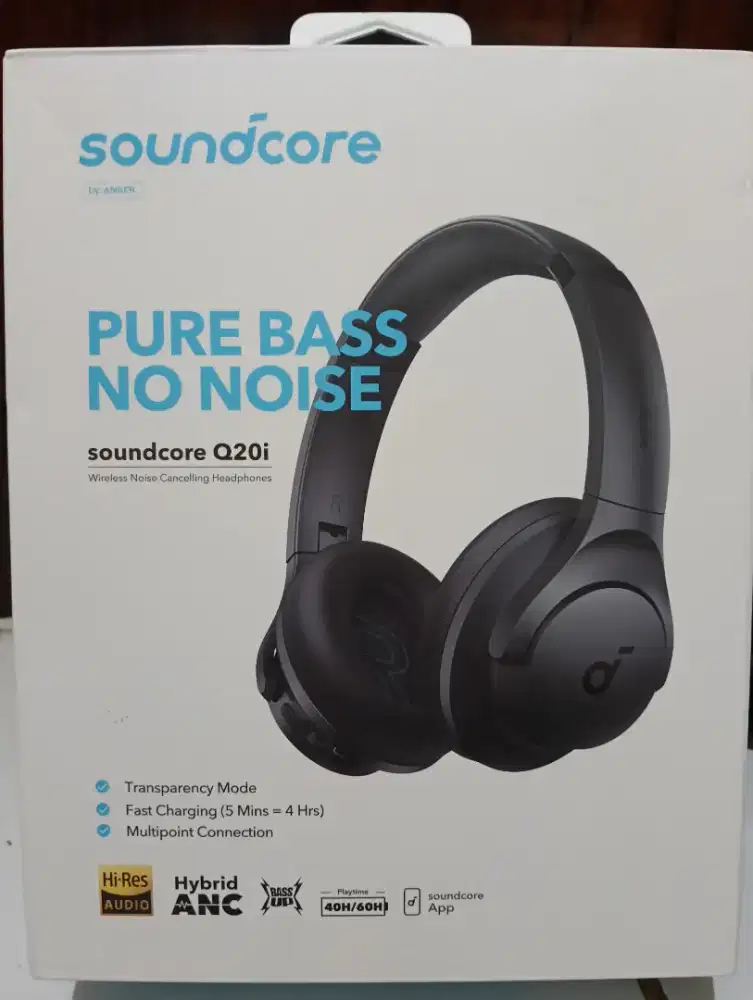 ANKER SOUNDCORE Q20I ANC HEADPHONE BLUETHOOTH