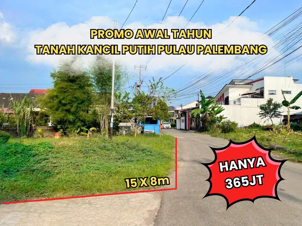 Dijual Tanah di Kancil Putih Palembang