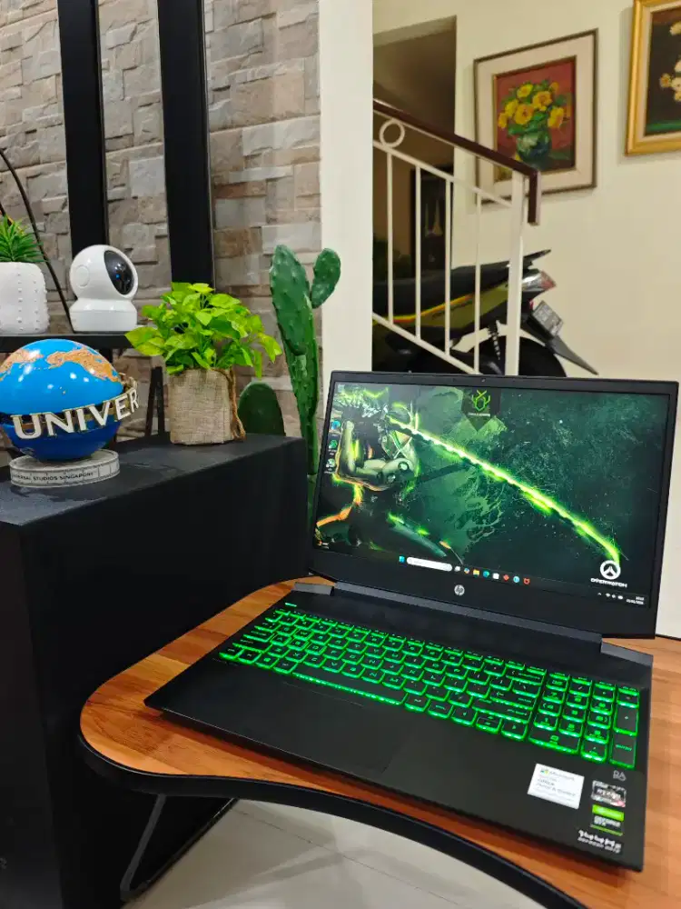 Laptop HP Pavillion Gaming GTX1650 Ryzen 5 5600H x rog tuf msi nitro