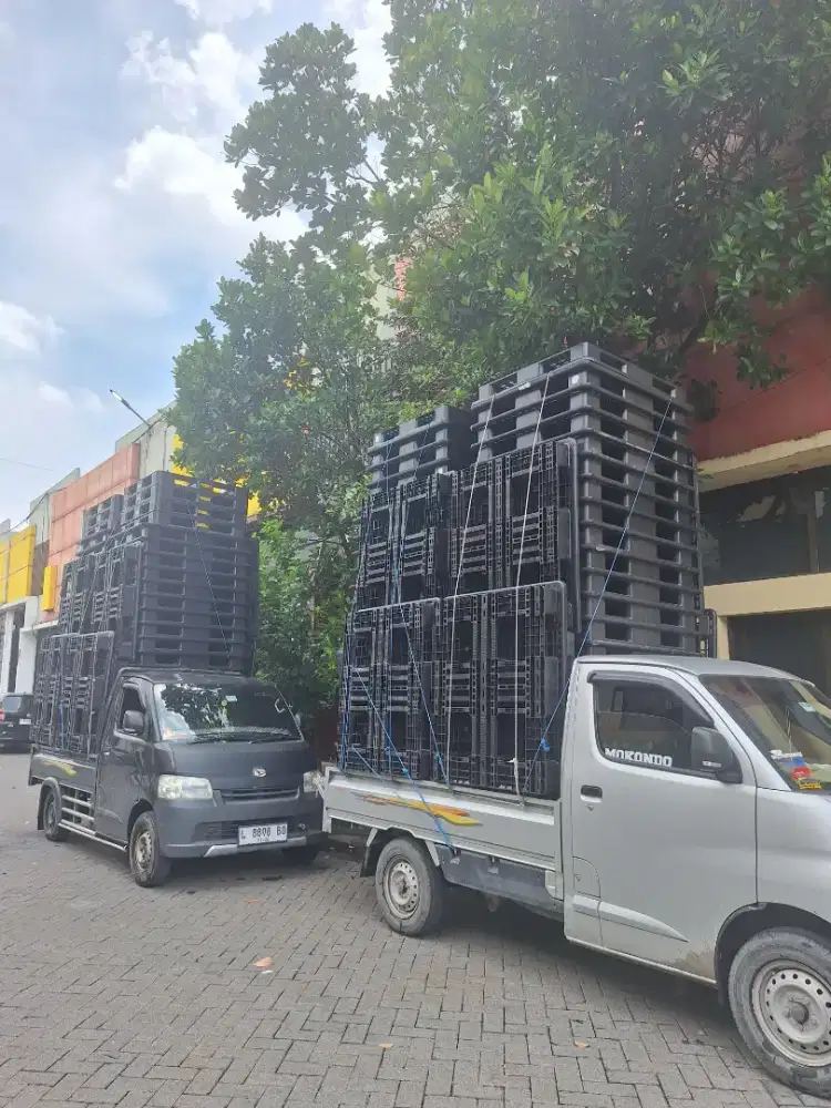 Pallet Plastik Second Like New