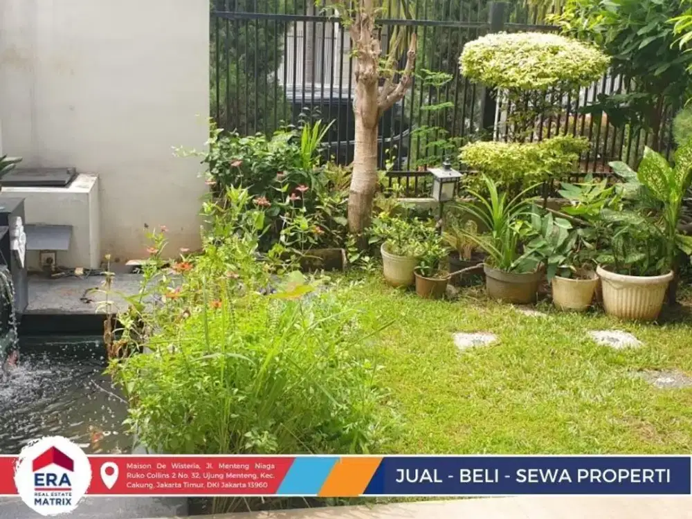 Jual Rumah Mewah Semi Furnish 2 Lantai Siap Huni Di Metland Menteng Lokasi Strategis dan Bebas Banjir