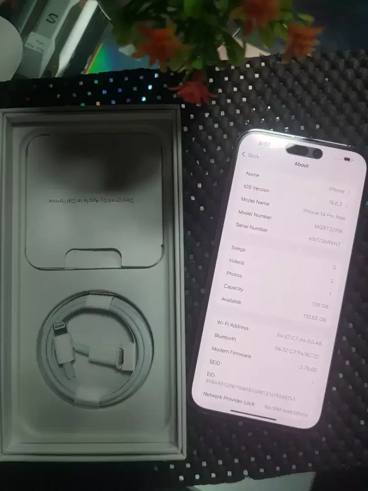 iPhone 14 Pro Max 128GB- Siap Pakai