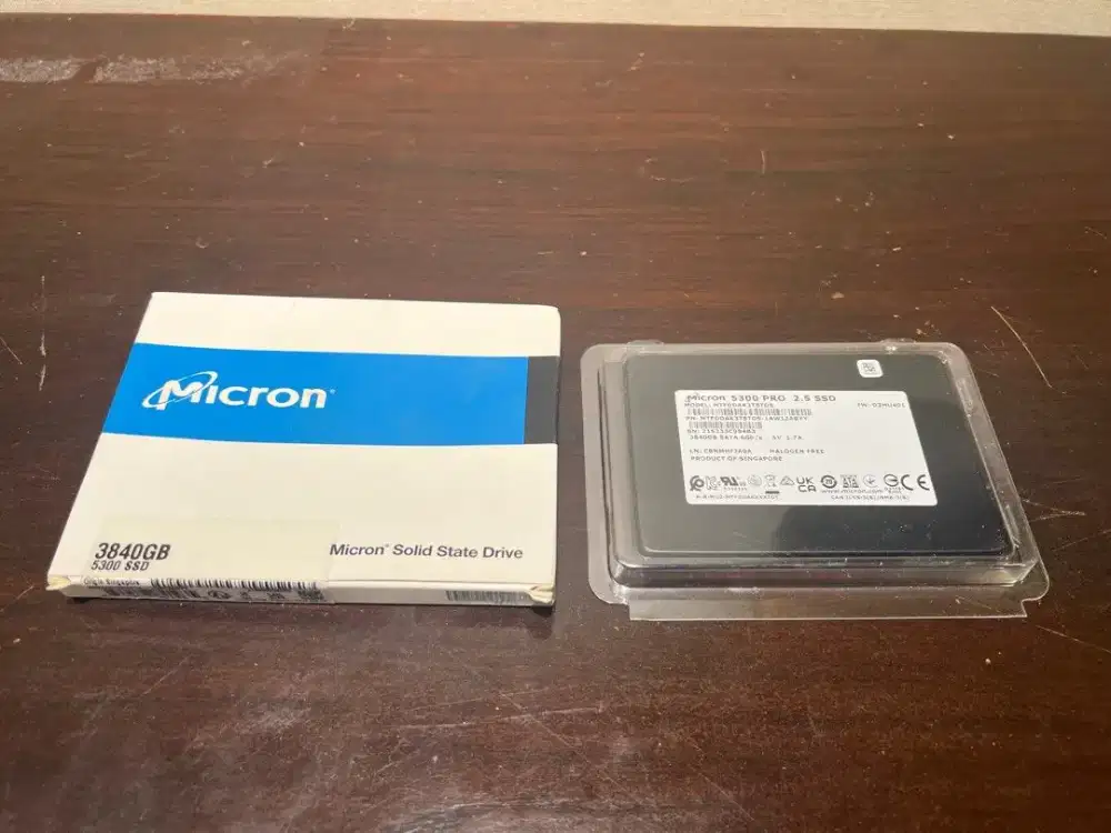 4TB Solid State Drive SSD SATA enterprise Micron 5300