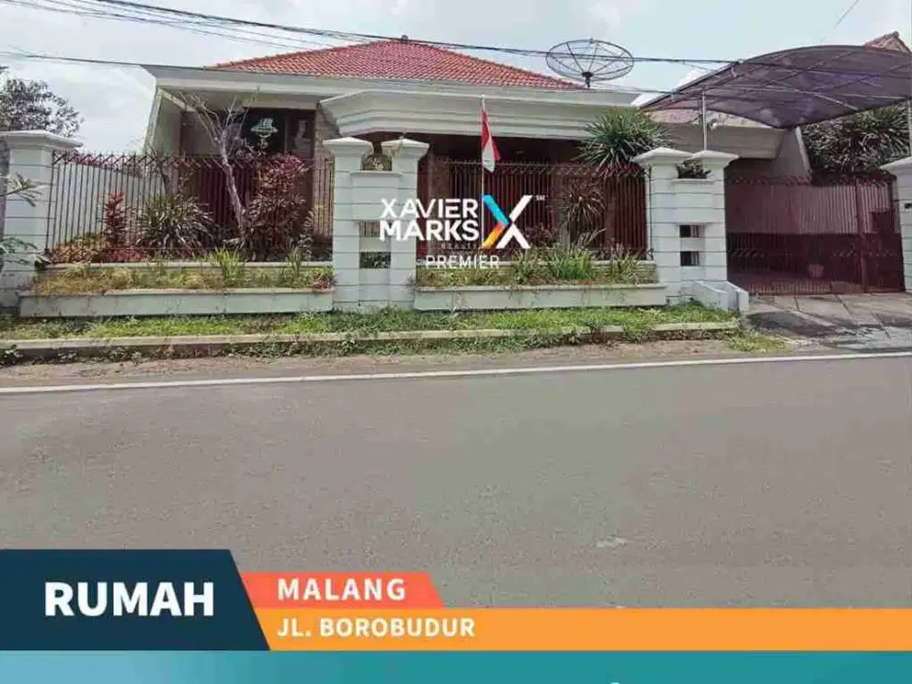 Dijual Rumah Luas, Mewah Siap Huni Lokasi Borobudur, Blimbing - Malang