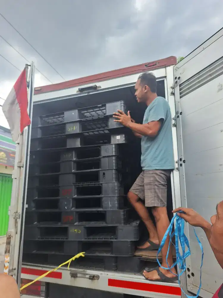 Pallet Plastik Second Like New