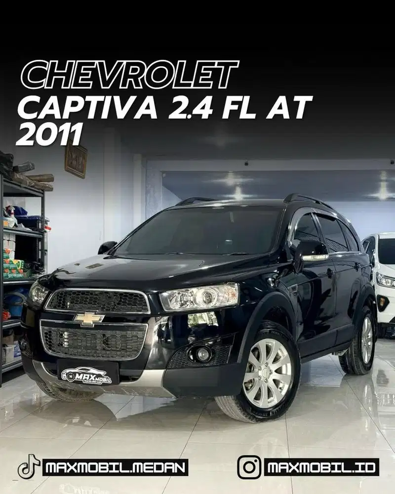 [DP 39JT‼️] CHEVROLET CAPTIVA 2.4 FL AT 2011 pemakaian 2012