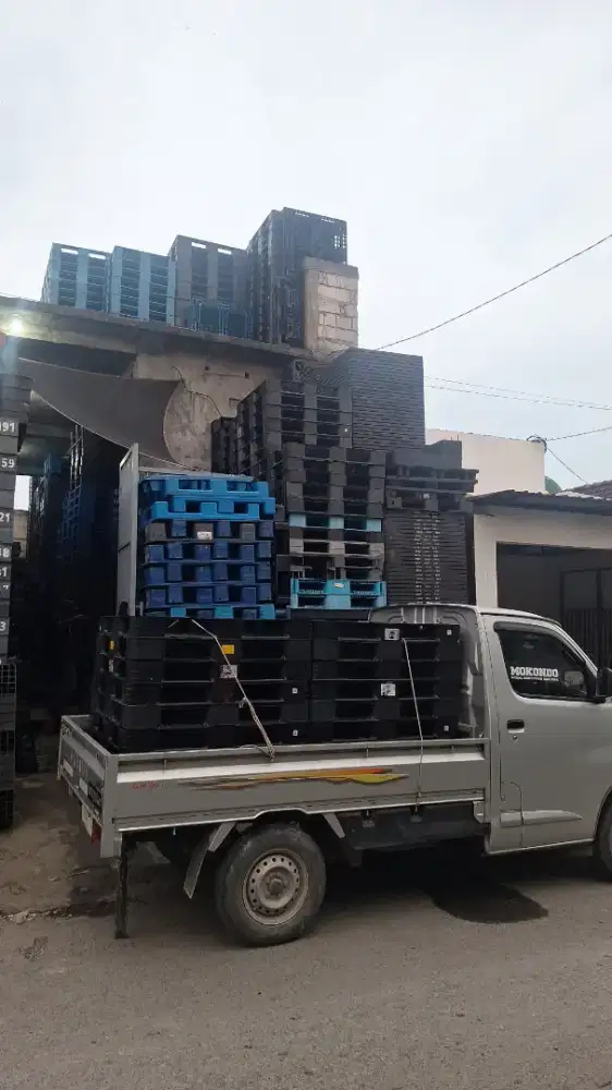 Pallet Plastik Second Like New