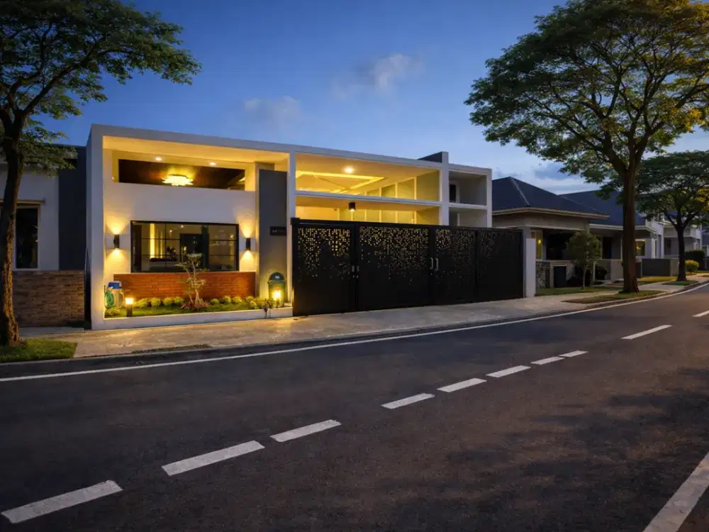 Bangun Rumah Mewah Lahan lega di Jl Tuba IV Bromo Medan Area