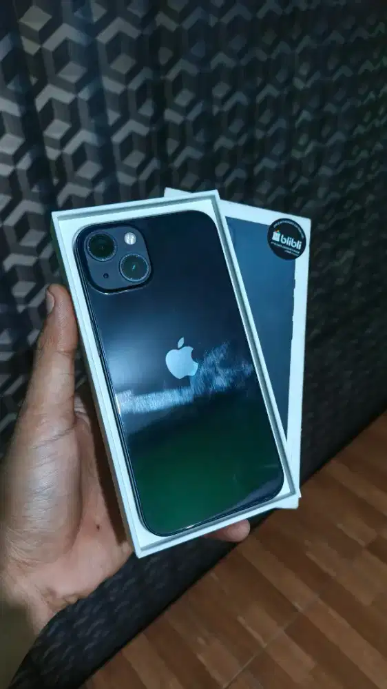 iPhone 13 128gb Midnight Resmi Blibli