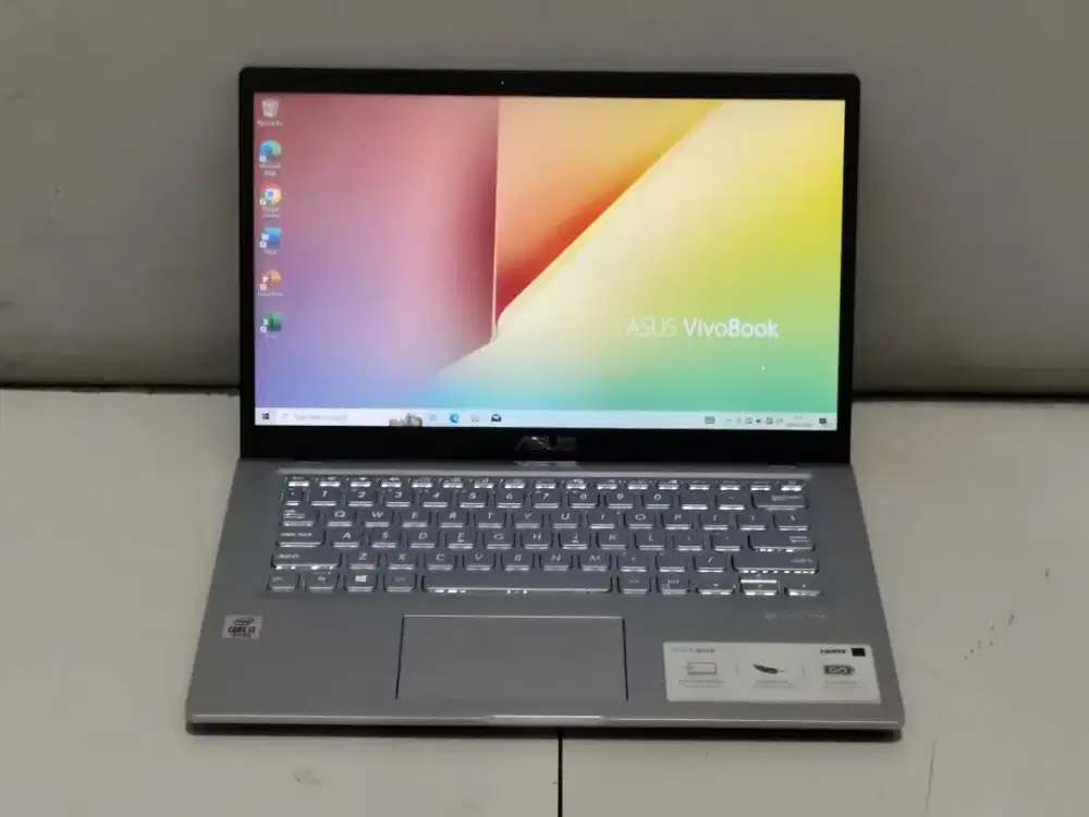 Asus vivobook x415ja Intel core i3 gen 10 ram 8 gb hdd 1 tb