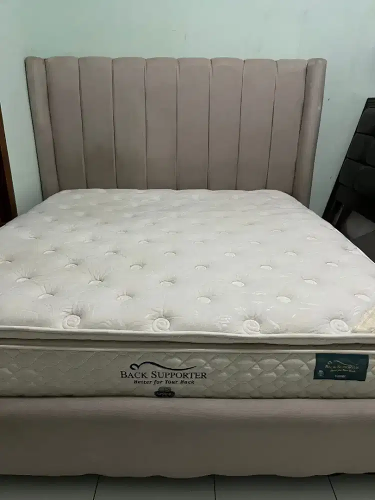 Fullset 180x200 springbed spring air