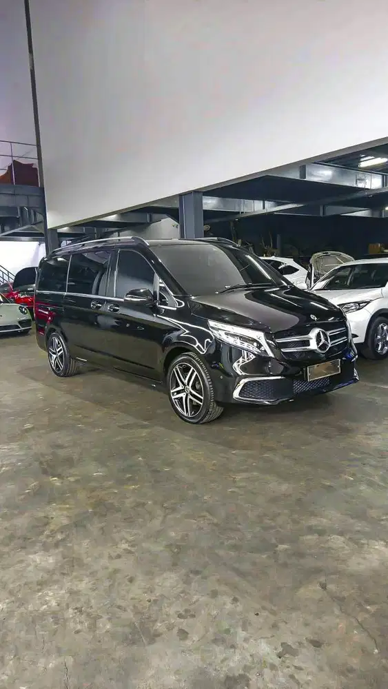 Mercedes V250 Avangard Long 2021 Black Hitam 2022 2020 Jual Cepet Bu