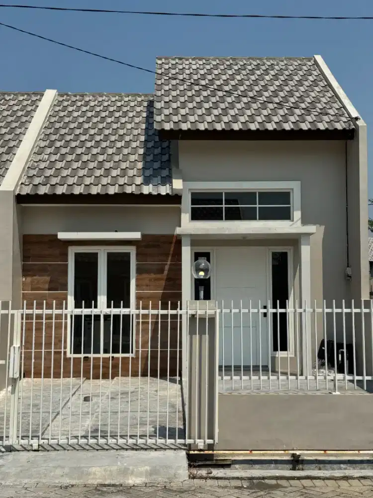 Perumahan Cluster mepet Surabaya timur 400 juta an