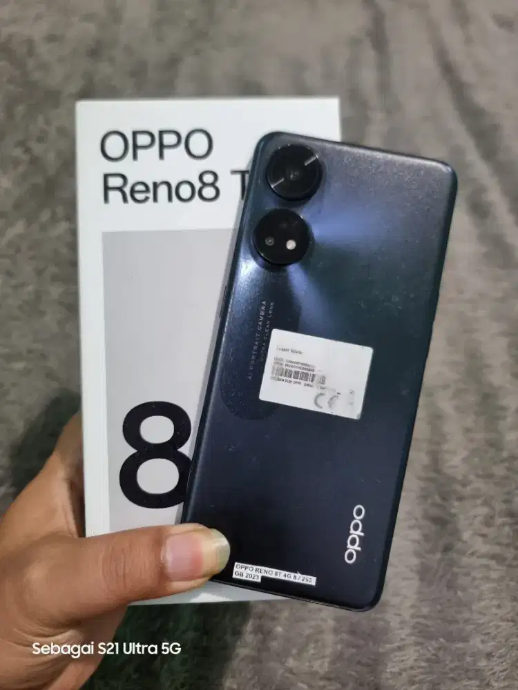 Oppo Reno 8T NFC 16GB 8+8/256GB Murah Siap Pakai (Lokasi Cicaheum)