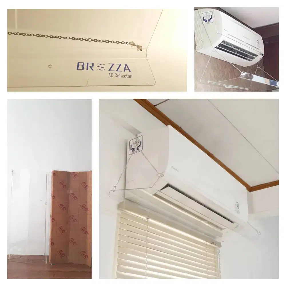 Breeza AC Akrilik Reflector Penahan AC 0.5 PK 1 PK 2 PK
