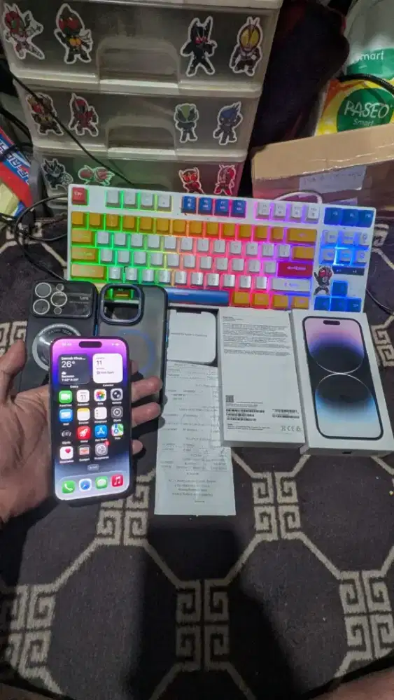 iPhone 14 Pro 128Gb iBox Mulus Ada Minus Fungsi Normal Bisa TT