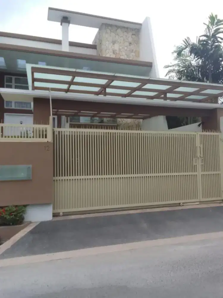 DIJUAL CEPAT RUMAH CANTIK, MEWAH & LENGKAP, ADA TANAH KOSONG DI BLKG