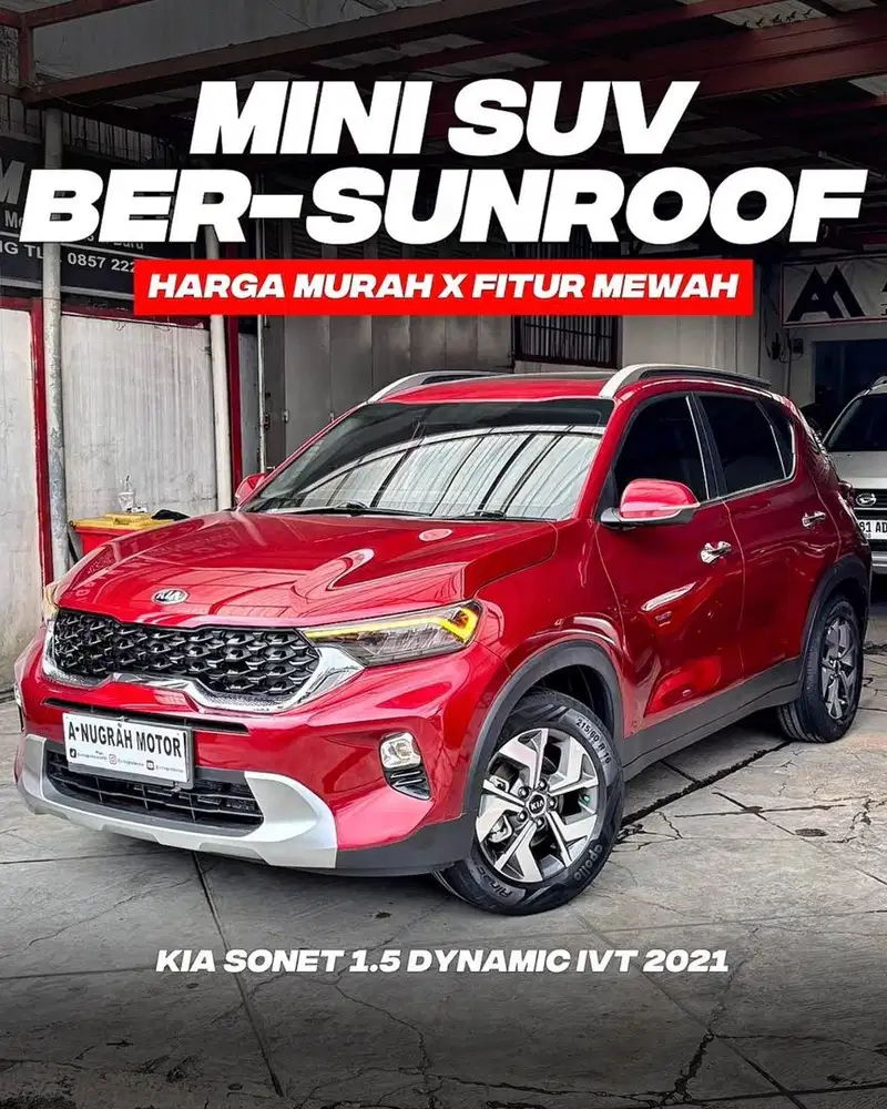 LOW KILOMETER !! Kia SONET SUNROFF MATIC 2021 || ANM