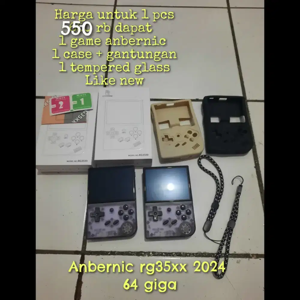 Game anbernic RG35XX 64 giga ppsspp,ps 1,Nintendo, sega dll