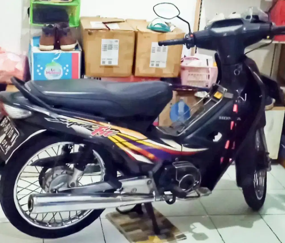 DIJUAL CEPAT HONDA SUPRA FIT MESIN ORI SETATER HIDUK HALUS KUNCI 2