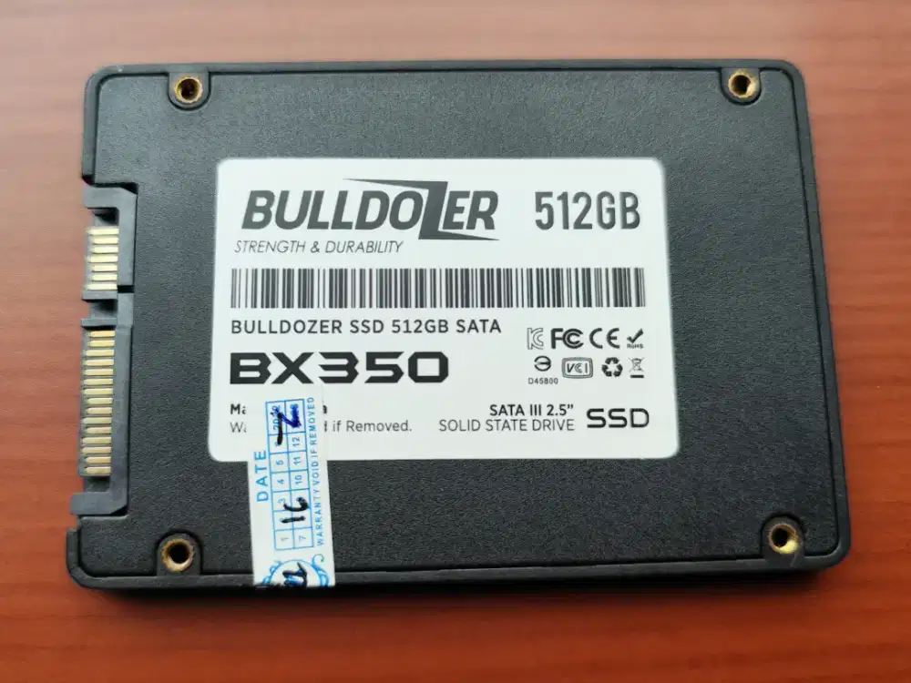 SSD SATA BULLDOZER 512GB