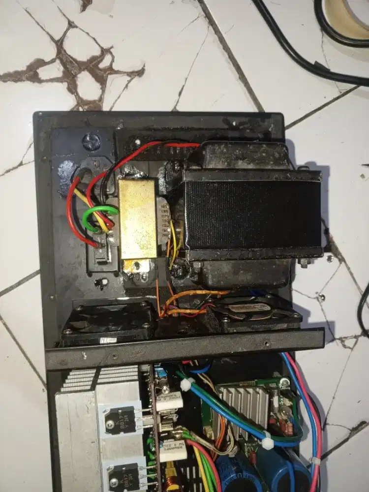 Dijual kit power amplier rakitan portable.