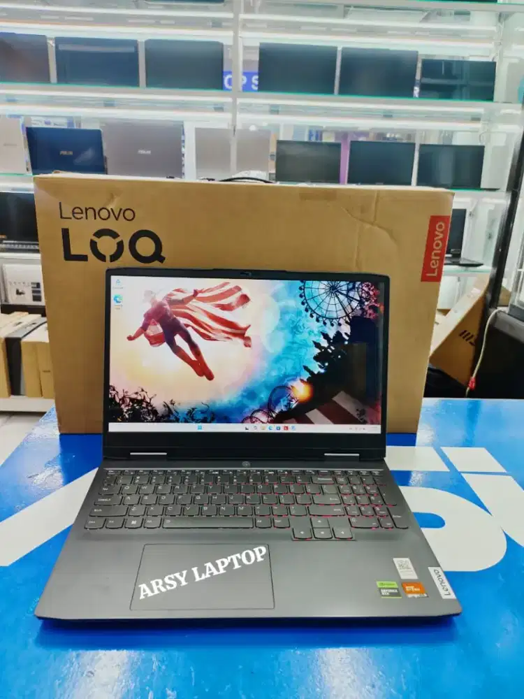 LENOVO LOQ RYZEN 5 7460HS VGA RTX 3050 VRAM 6GB FULLSET GARANSI RESMI