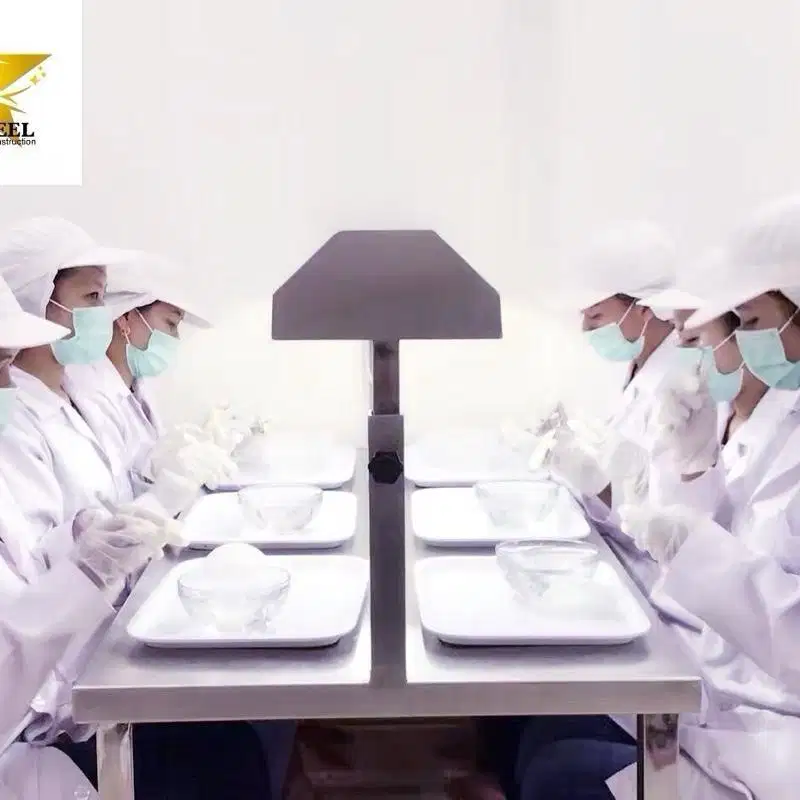 Meja Cabut Bulu Sarang Walet Stainless Steel