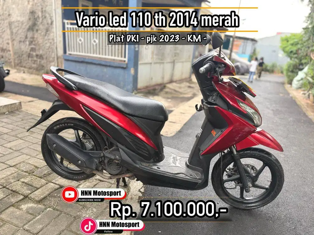 Vario led 110 th 2014 Merah