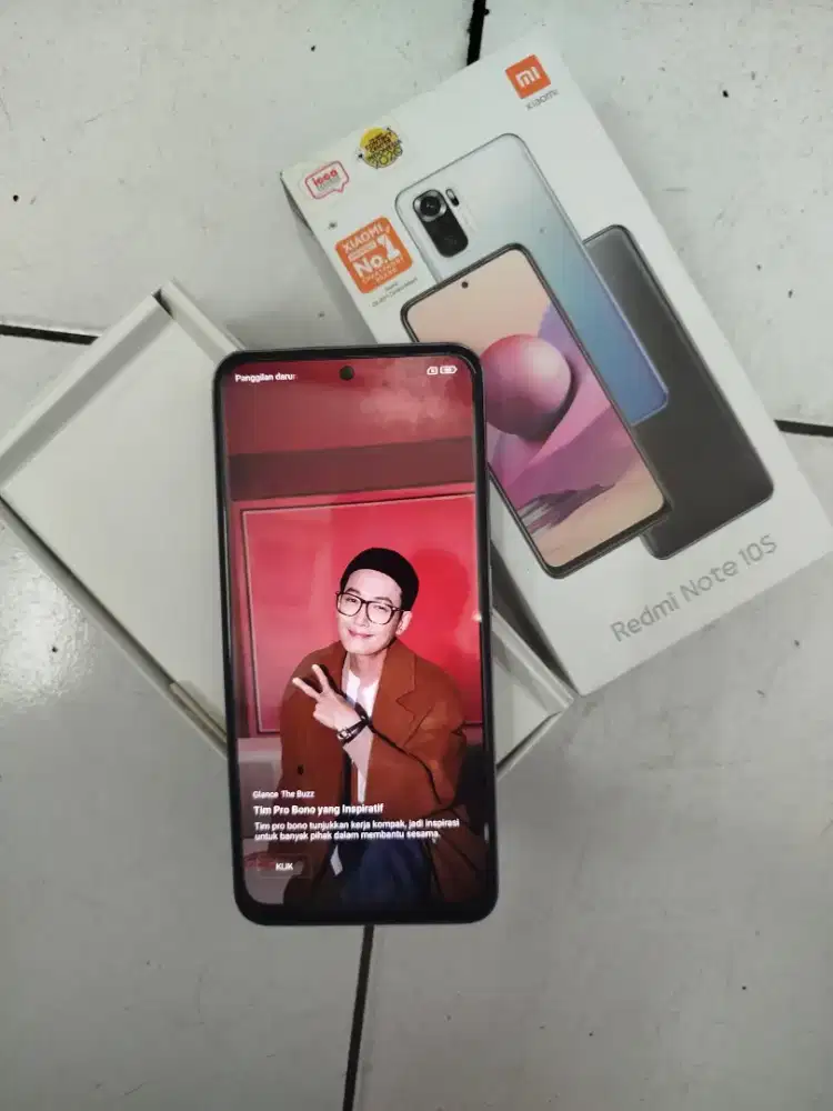 Redmi note 10s 8/128gb fullset