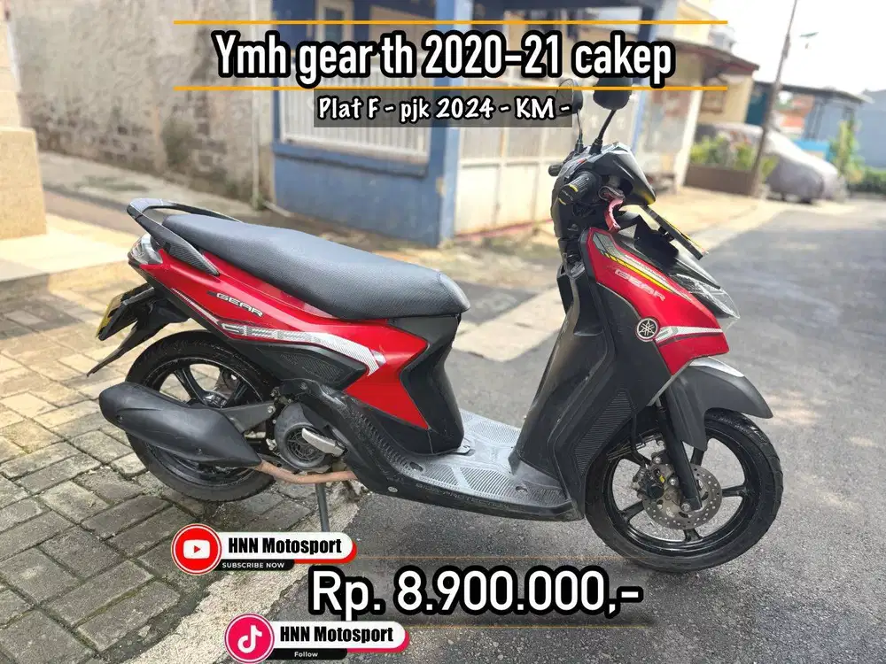 Yamaha Gear 2020-21 Cakep
