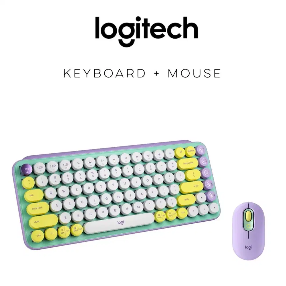 [1 Set] Logitech pop DayDream keyboard mouse
