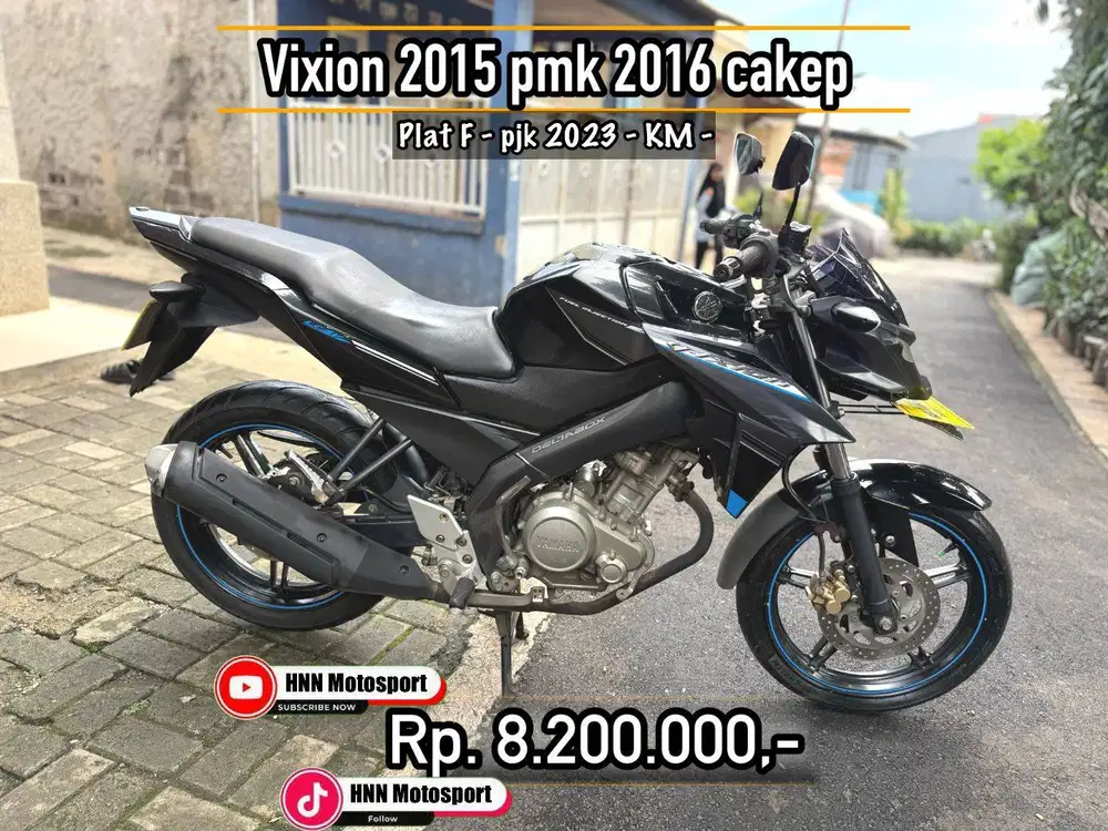Vixion 2015 pmk 2016 Cakep