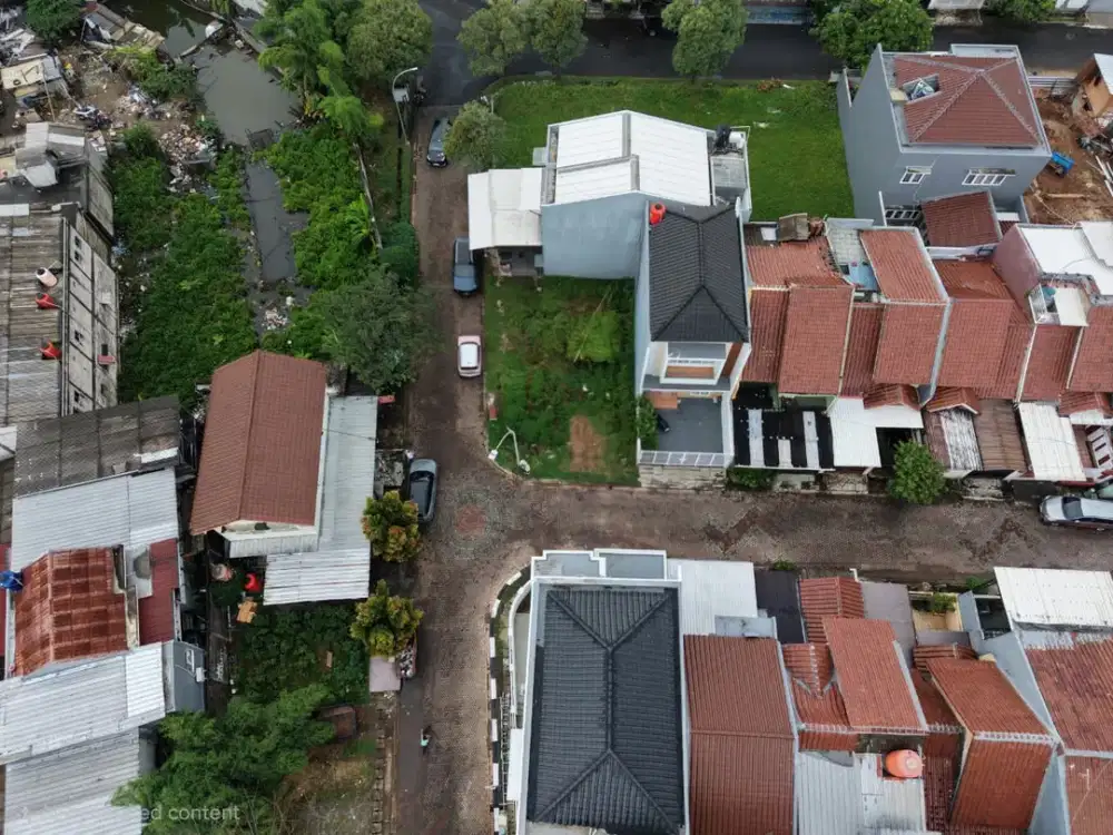 Kavling Hoek Metland Puri Siap Bangun Bebas Banjir Luas 139 Meter
