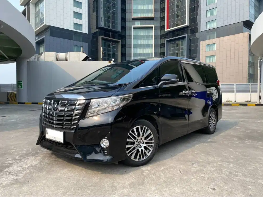 (Antik 45rb) Toyota Alphard 2.5 G ATPM AT 2015 // 2016 SC