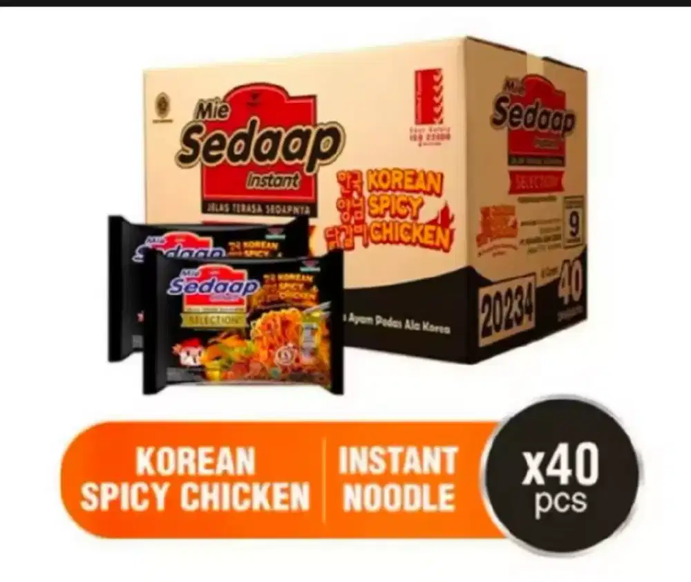 Mi sedaap goreng Korean spicy chicken