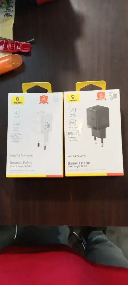 Baseus Palm Network Charger, 30W, 3A, 1 x USB-C, Black