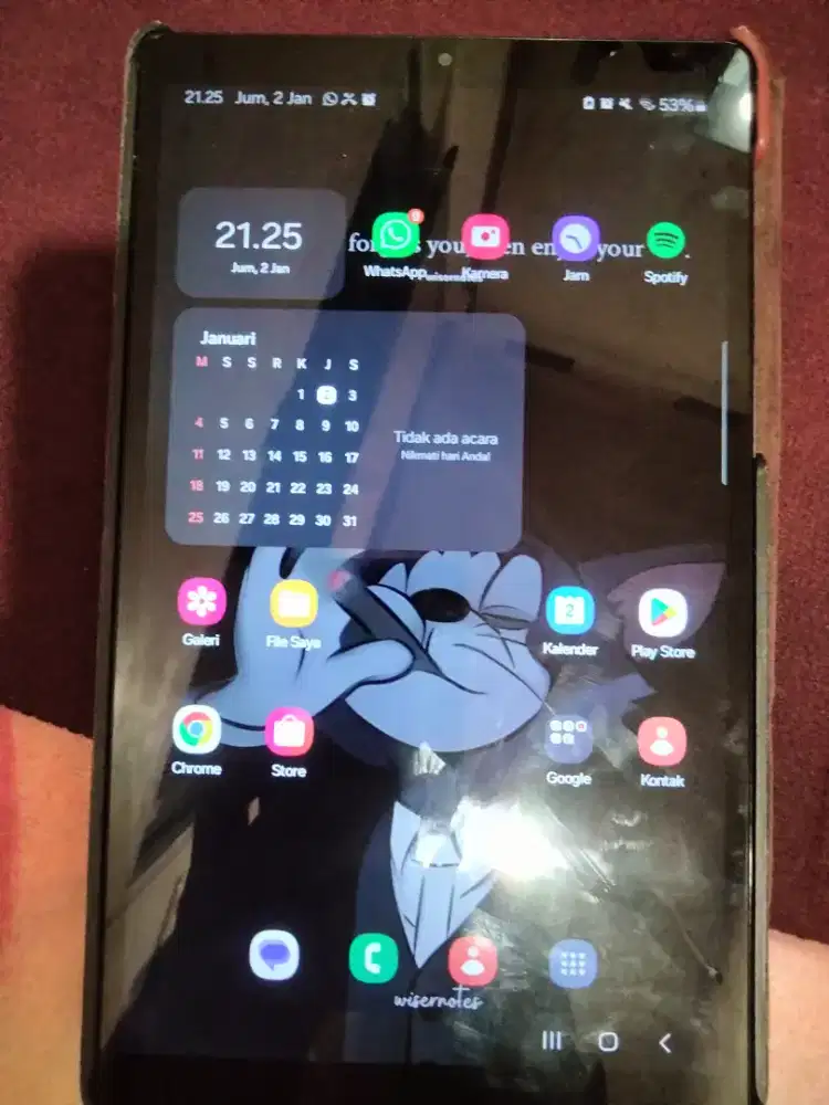 Jual tablet smsung wifi