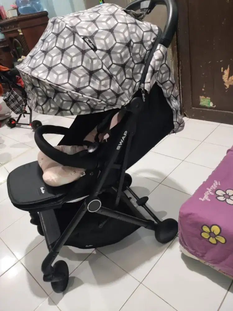 STROLLER COCOLATTE TYPE SWAP +BONUS stroller exotic