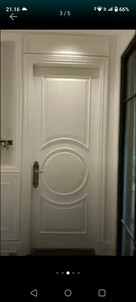 Cat Duco melamik servis finishing interior kusen pintu jendela kitchen