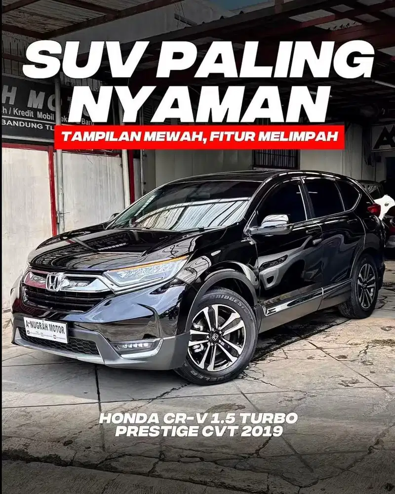 KILOMETER KECIL !! Honda CRV PRESTIGE TURBO MATIC 2019 || ANM