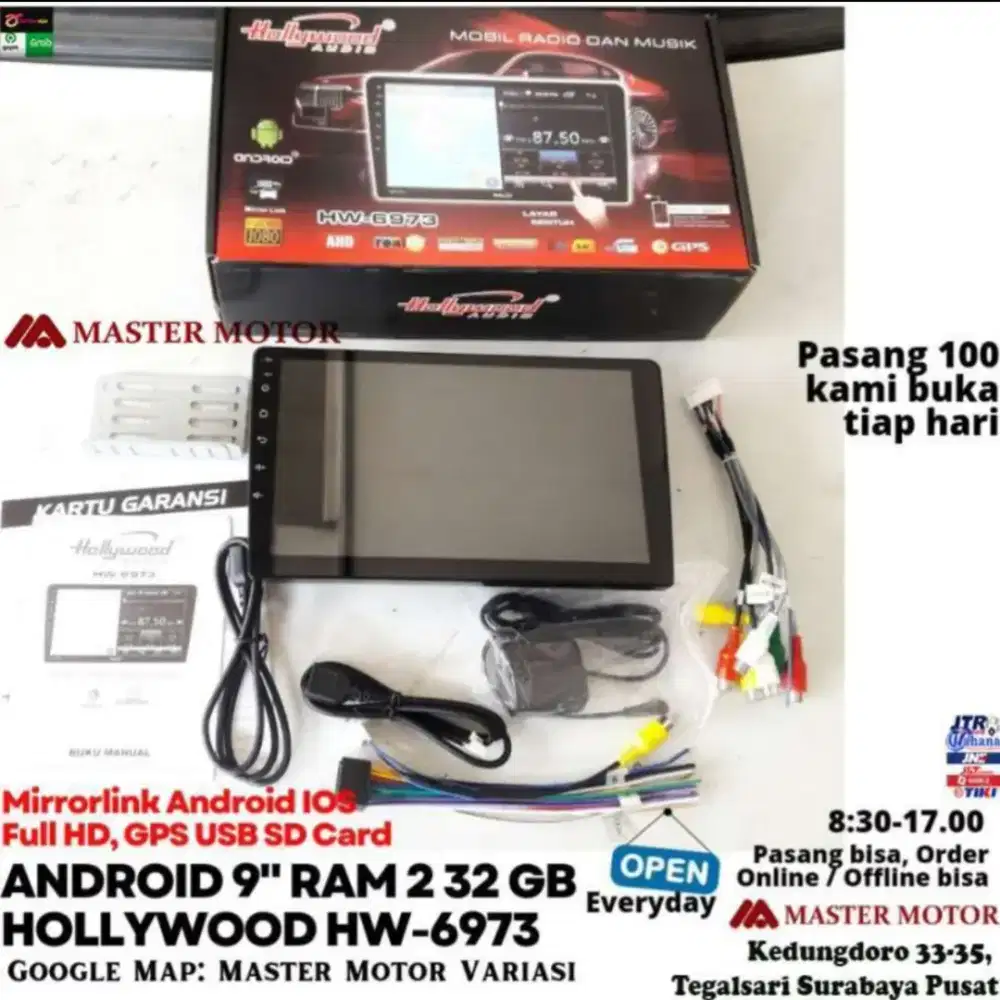 Head unit hollywood copotan