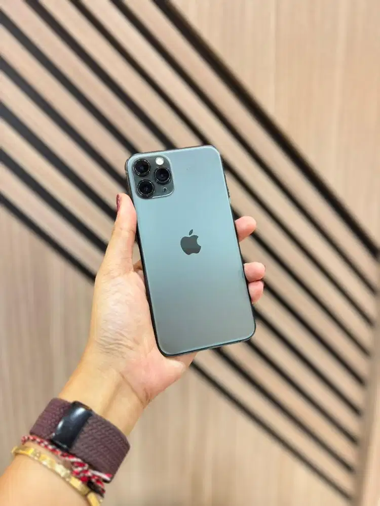 Iphone 11 pro 64gb midnight green ex inter