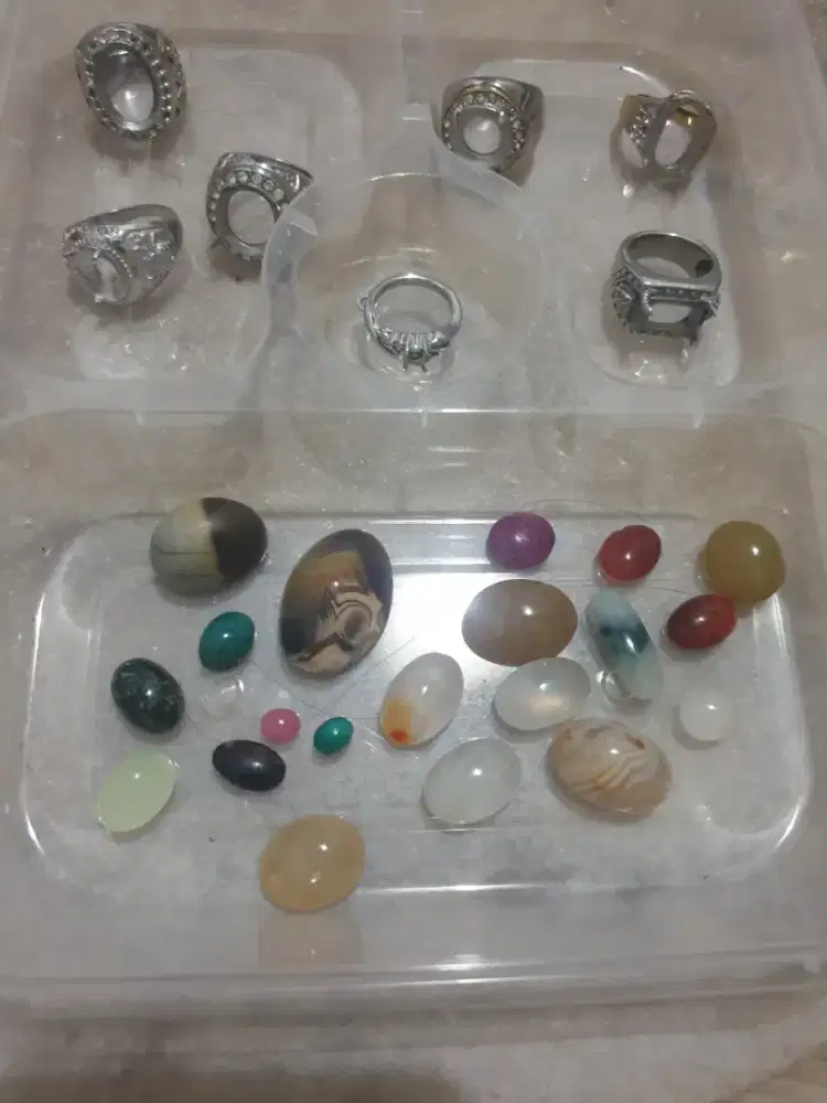 Batu akik sulaiman.duri bulan .ruby dll