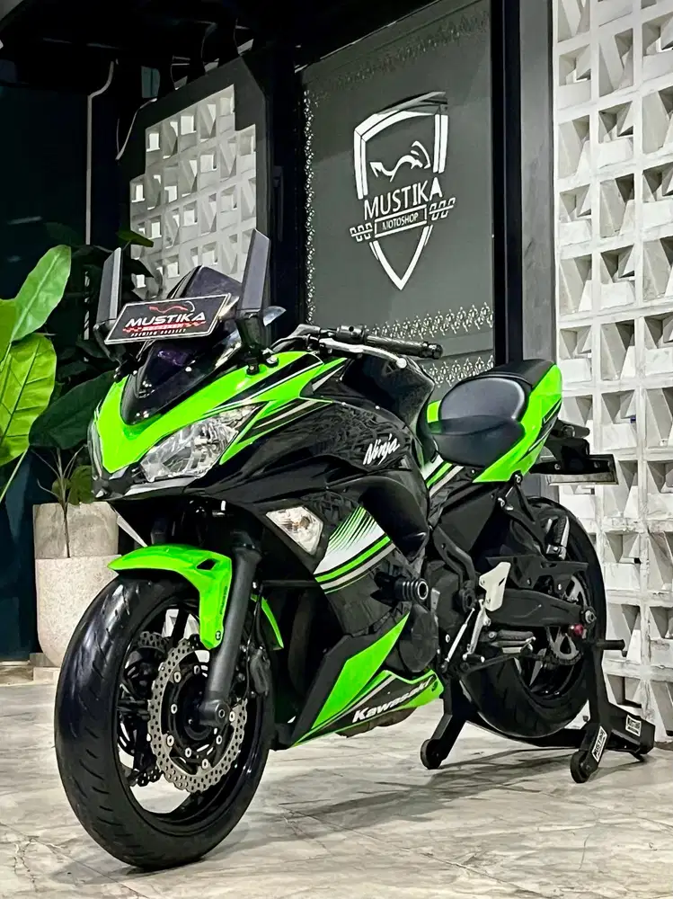 Rare‼️Kawasaki Ninja 650 2017. Odo 24rb. DANNY Mustika Motoshop Sulfat