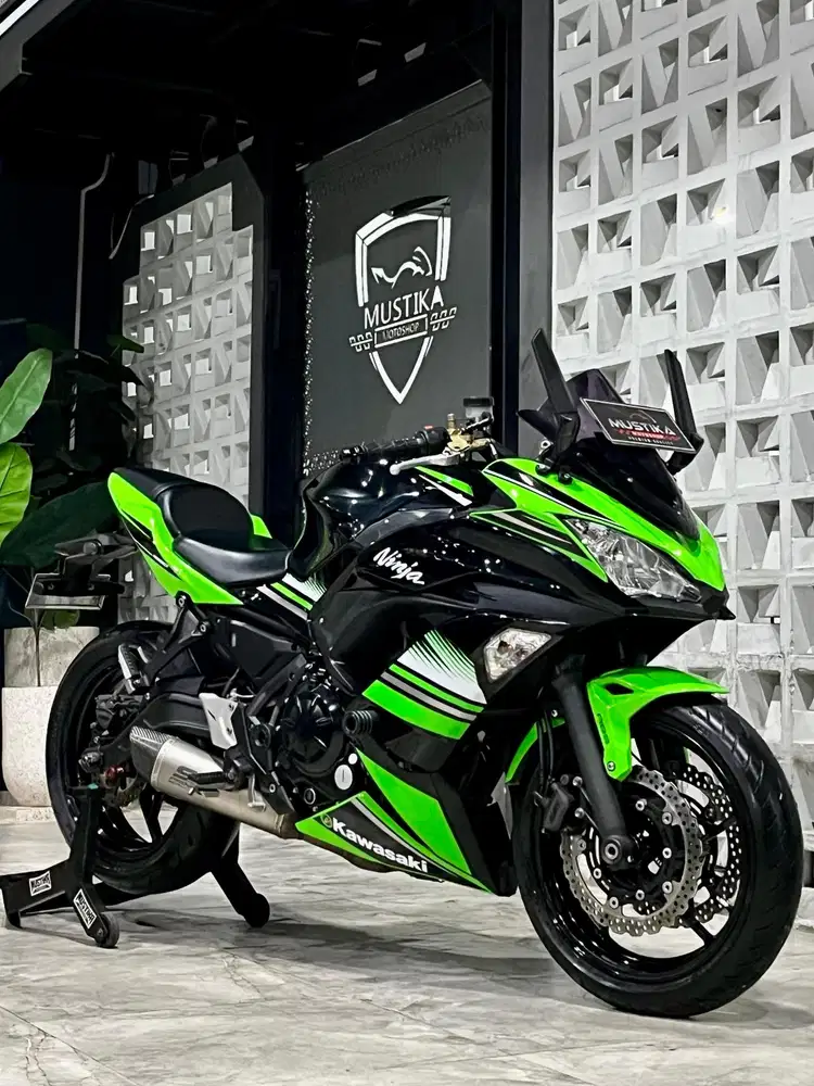 Rare‼️Kawasaki Ninja 650 2017. Odo 24rb. DANNY Mustika Motoshop Sulfat