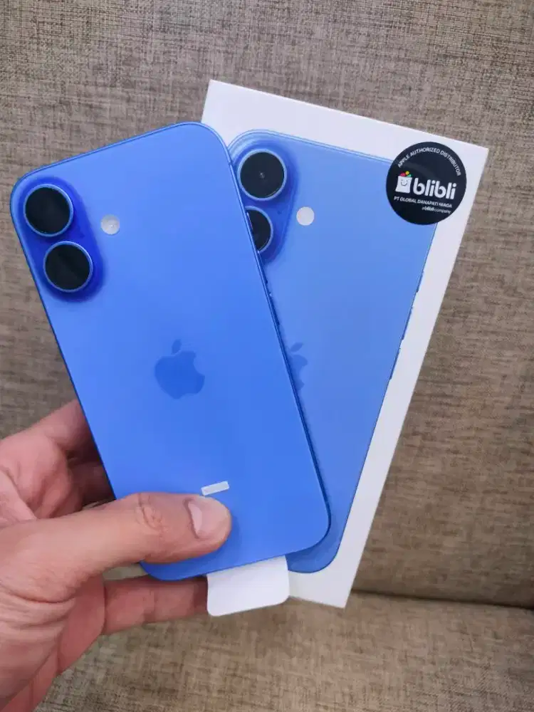 iphone 16 128gb ultramarine garansi resmj