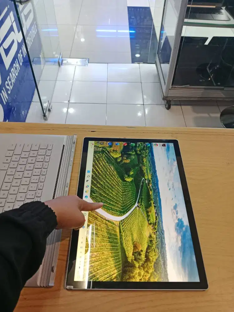 PROMO BISA DI JADIKAN TABLET LAPTOP MICROSOFT SURFACE BOOK 2 CORE i7